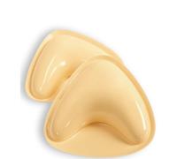 Vety 2025 Sticky Bra Inserts, Reusable Stick On Bra Push Up Invisible Self-Adhesive Bras for Evening Dress, Wedding Dress and Backless Strapless Clothing (UK, Alpha, L, Regular, Regular, Beige)