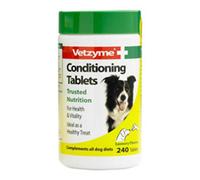 Vetzyme Conditioning Tablets Dog 240 pack of 3