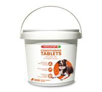 Vetzyme Conditioning Tablets for Dogs (3000 Tablets) - With B Complex Vitamins to Promote Fitness and Support a Healthy Immune System