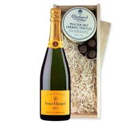 Veuve Clicquot Brut Champagne And Milk Sea Salt Charbonnel Chocolates Box