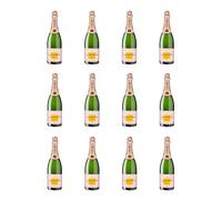 Veuve Clicquot Brut Rosé Champagne - Pack of 12 | 12.5% ABV