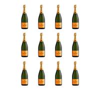 Veuve Clicquot Ponsardin Yellow Label Brut Champagne 75cl (Case of 12)