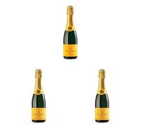 Veuve Clicquot Yellow Label Champagne, 37.5cl (Pack of 3)