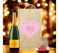 Veuve Clicquot Yellow Label Champagne Mum Gift Set with Lindor Chocolates (75 eer Hunter