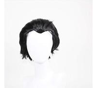 Vevefhuang Re: Life In A Different World From Zero Subaru Natsuki Black Grey Styled Wig One Size Natsuki Subaru