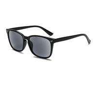 VEVESMUNDO Sun Reading Glasses Sunglasses Rectangle UV Protection Readers with Reading Lenses