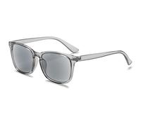 VEVESMUNDO Sun Reading Glasses Sunglasses Rectangle UV Protection Readers with Reading Lenses