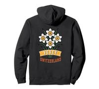 Vevey Switzerland Wild Narcissus Flower Bloom Pullover Hoodie