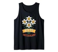 Vevey Switzerland Wild Narcissus Flower Bloom Tank Top