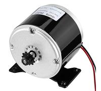 Vevitts Small Brushed Permanent Magnet Electric Motor for E Scooter Drive Speed Control 24V 350W 3000RPM