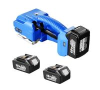 VEVOR 0.89-1.5cm PP PET Strapping Electric Strapping Machine Portable Strapping Tool with Digital Screen Automatic Battery Strapping for Pallet Packing Boxes