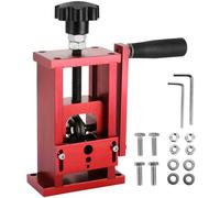 VEVOR 1.5-20mm Copper Wire Stripping Machine 1 blade Cable Stripper Scrap Metal Recycle Wire Stripping Tool Manual & Semi-automatic Red
