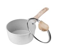 VEVOR 1.5 QT Saucepan, Nonstick Saucepan with Tempered Glass Lid, Multipurpose Cooking Sauce Pot with Detachable Handle, Sauce Pan Small Kitchen Cooki