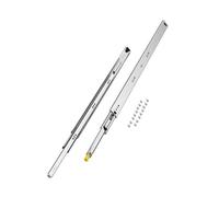 VEVOR 1 Pair Full Extension Drawer Slides 16 18 20 24 30 35 37.4 59 24 32 36 40 48 60 in, 250 lbs Load Capacity Locking Drawer Slides, Ball Bearing with Lock Side Mount Drawer Slide Rail