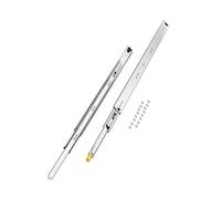 VEVOR 1 Pair Full Extension Drawer Slides 16 18 20 24 30 35 37.4 59 24 32 36 40 48 60 in, 250 lbs Load Capacity, Single Locking Drawer Slides, Ball Bearing with Lock Side Mount Drawer Slide Rail