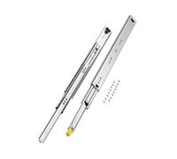 VEVOR 1 Pair Full Extension Drawer Slides 16 18 20 24 30 35 37.4 59 24 32 36 40 48 60 in, 250 lbs Load Capacity Locking Drawer Slides, Ball Bearing with Lock Side Mount Drawer Slide Rail
