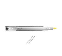 VEVOR 1 Pair Full Extension Drawer Slides 16 18 20 24 30 35 38 59 32 36 40 48 60 in, 250 lbs Load Capacity Locking Drawer Slides, Ball Bearing with Lock Side Mount Drawer Slide Rail