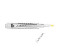 VEVOR 1 Pair Full Extension Drawer Slides 16 18 20 24 30 35 37.4 59 24 32 36 40 48 60 in, 500 lbs Load Capacity Locking Drawer Slides, Ball Bearing with Lock Side Mount Drawer Slide Rail