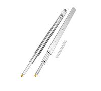 VEVOR 1 Pair Full Extension Drawer Slides 18 20 22 28 30 32 36 38 40 44 48 52 56 60 in, 500 lbs Load Capacity Locking Drawer Slides, Ball Bearing with Lock Side Mount Drawer Slide Rail