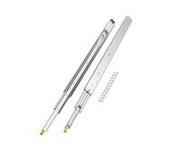 VEVOR 1 Pair Full Extension Drawer Slides 18 20 22 28 30 32 36 38 40 44 48 52 56 60 in, 500 lbs Load Capacity Locking Drawer Slides, Ball Bearing with Lock Side Mount Drawer Slide Rail