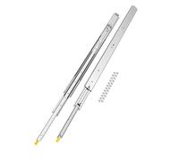 VEVOR 1 Pair Full Extension Drawer Slides 18 20 22 28 30 32 36 38 40 44 48 52 56 60 in, 500 lbs Load Capacity Locking Drawer Slides, Ball Bearing with Lock Side Mount Drawer Slide Rail
