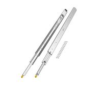 VEVOR 1 Pair Full Extension Drawer Slides 18 20 22 28 30 32 36 38 40 44 48 52 56 60 in, 500 lbs Load Capacity Locking Drawer Slides, Ball Bearing with