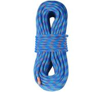 VEVOR 10.2mm Dynamic Climbing Rope, 50M(164ft) Outdoor Rock Climbing Rope 25KN Breaking Tension, Stretchable Fiber Rope with Steel Snap Hooks for Escape, Rappelling, Fire Rescue, Blue