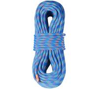 VEVOR 10.2mm Dynamic Climbing Rope, 60M(197ft) Outdoor Rock Climbing Rope 25KN Breaking Tension, Stretchable Fiber Rope with Steel Snap Hooks for Escape, Rappelling, Fire Rescue, Blue
