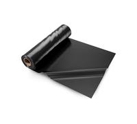 VEVOR 10 Mil Plastic Sheeting Heavy Duty 5' x 100', Thick Plastic Sheeting Roll, Plastic Drop Cloth Painters Tarp, Polyethylene Covering for Crawl Space Vapor Barrier, Multi-Purpose, Black