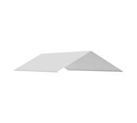 Vevor 10 X 20 Ft Carport Replacement Canopy Cover, Garage Top Tent Shelter Tarp Heavy-Duty Waterproof & Uv Protected
