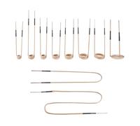VEVOR 10Pcs Magnetic Induction Heater Coil, Inductor Heat Accessories, Mini Heater Coil Kit with Flexibility and Long Lifespan, for Removing Rusty Bolts and Nuts, 8 Coils + 1 U-Shaped + 1 Free Forming