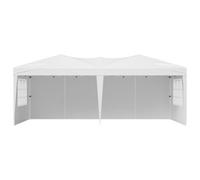 Vevor 10X20 Ft Pop Up Canopy, Instant Gazebo With 3 Sidewalls & 2 Windows, Height Adjustable Shelter