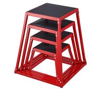 VEVOR 12/18/24/30 Inch Plyometric Jump Box Fitness Exercise Plyo Box Step Cross