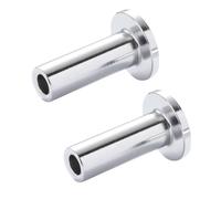 VEVOR 121 Pack T316 Stainless Steel Protector Sleeves for 1/8"""" Wire Rope Cable Railing DIY Balustrade T316 Marine Grade Come with A Free Drill