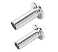 VEVOR 121 Pack T316 Stainless Steel Protector Sleeves for 5/32"""" 3/16"""" Wire Rope Cable Railing DIY Balustrade T316 Marine Grade Come with A Fr