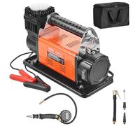 VEVOR 12V Heavy Duty Air Compressor - with Digital Pressure Gauge Tire Inflator Kit, 7.06 CFM Portable Tire Inflator, 150PSI Offroad Air Pump with Adapters for Trucks Car SUV 4 x 4 Vehicle RV