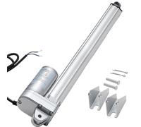 VEVOR 12V Linear Actuator, 12 Inch IP65 Waterproof Linear Actuator, 675lbs/3000N 0.2"/s Motion Actuators with Mounting Bracket for Outdoor Use