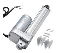 VEVOR 12V Linear Actuator, 4 Inch Stroke IP65 Waterproof Linear Actuator, 675lbs/3000N 0.2"/s Motion Actuators with Mounting Brackets for Solar Trackers, Industrial Machinery, Door Opener
