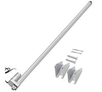VEVOR 12V Linear Actuator, 40 Inch Stroke IP65 Waterproof Linear Actuator, 675lbs/3000N 0.2"/s Motion Actuators with Mounting Bracket for Solar Trackers, Industrial Machinery, Door Opener