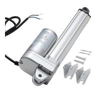 VEVOR 12V Linear Actuator, 6 Inch Stroke IP65 Waterproof Linear Actuator, 675lbs/3000N 0.2"/s Motion Actuators with Mounting Brackets for Solar Trackers, Industrial Machinery, Door Opener