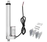 Vevor 12V Linear Actuator, 8 Inch, 225Lbs With Ip54 Protection Mounting Bracket For Recliner Chairs, Window Door Opener
