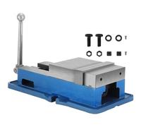 VEVOR 15.2 cm Powerful Precise Clamping Vice, 26.9 kg Vice Machine Vice Precision Vice Accessory Set, 4.4 cm Jaw Precise Clamping Lock Table Vice