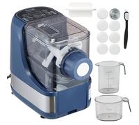 VEVOR - 150W Automatic Pasta Maker Machine with 8 Pasta Shapes, 4 Intelligent Modes, 500g Flour Pasta Maker Machine with Measuring Cups, Cleaning Brush for