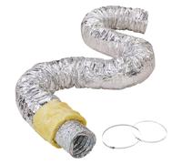 VEVOR 152MMx7.6M Insulated Flexible Duct Dryer Vent Hose HVAC Ventilation R-4.2