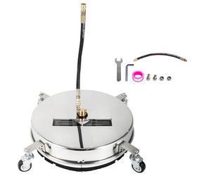 VEVOR 18" Pressure Power Washer Surface Cleaner 4000 PSI 1/4" QC Stainless Steel