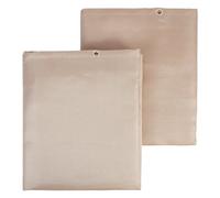 VEVOR Welding Blanket 2 Pack, 6FT x 8FT Heat Treated Welding Blanket, Up to 998°F Heat Resistant Blanket Set, Heavy-Duty Fiberglass Flame Retardant Insulation Welding Mat Cover with Metal Grommets