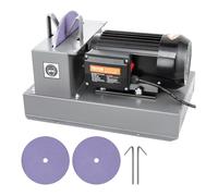 VEVOR - 1HP 750W Lawn Mower Blade Sharpener with 9" Ceramic Wheel, Powerful Bench Lawn Mower for High/Low Lift Blades, Gator Blades, Blades