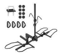 VEVOR 2-Bike Rack Hitch Mount 160lbs Folding Carrier Car Truck SUV 2" Receiver