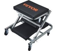 VEVOR 2 in 1 Z Creeper Seat Rolling Chair Auto Mechanics Shop Garage Work Stool