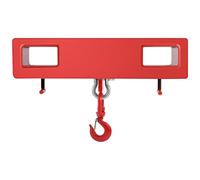 Vevor 2 Ton Forklift Lifting Hook 4000 Lbs Capacity Lift Truck Fork Hoist Swivel Hook Mobile Crane Forklift Attachments
